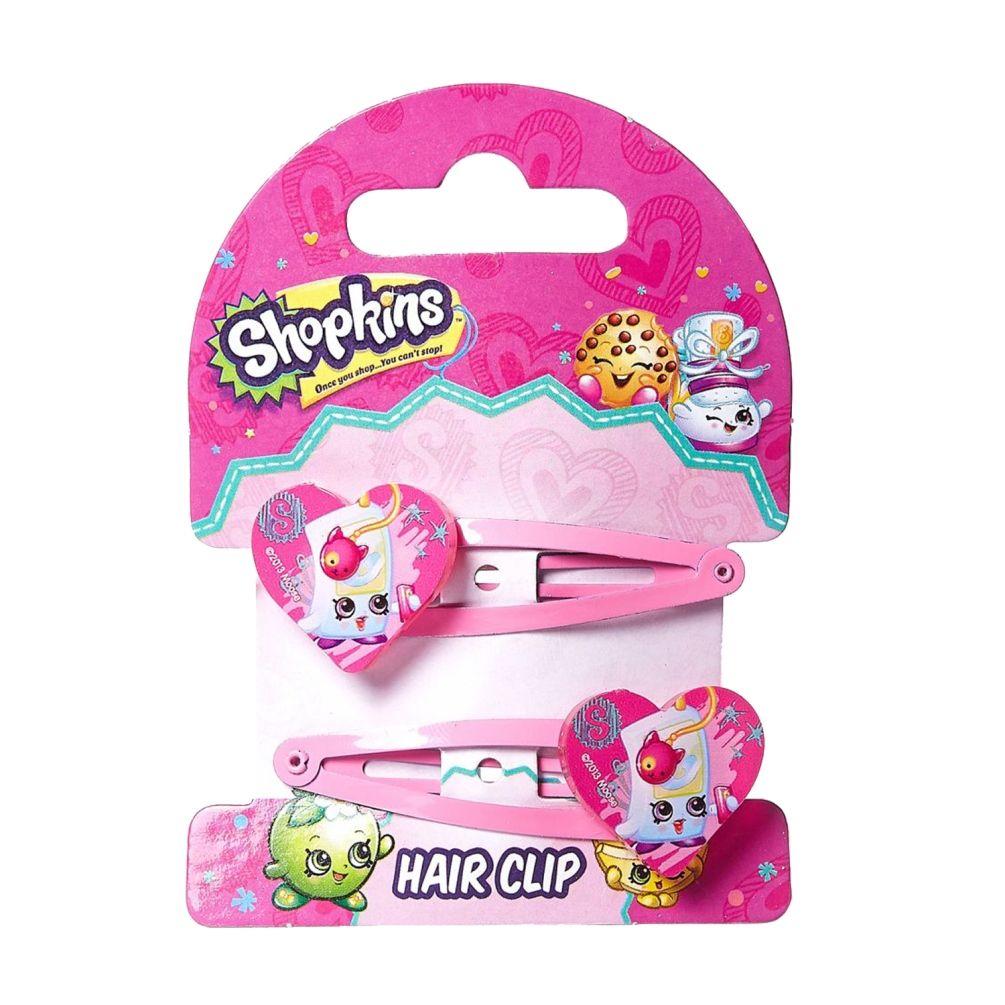 Shopkins - Bracelets Green & Hair Clips  MultiColor Combo