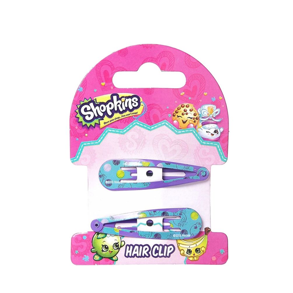 Shopkins - Hair Band Lavender & Hair Clips Green Combo