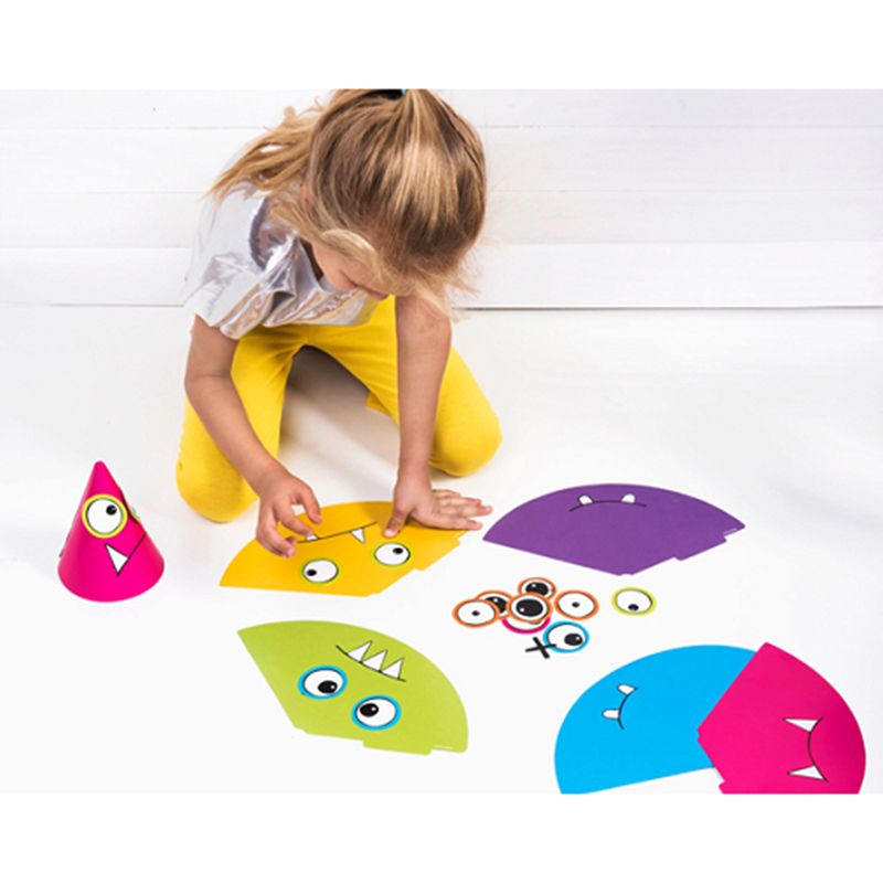 Party Deco - Monsters Party Hats - 6pcs