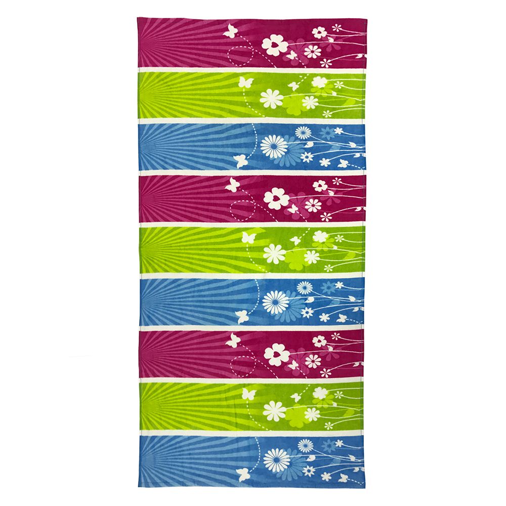 Diveenas - Bath Towel Kidz Love Floral