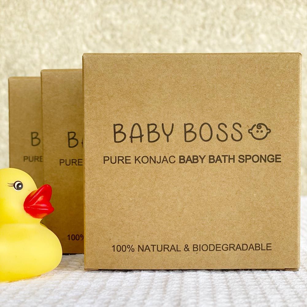 Baby Boss - Pure Konjac Baby Bath Sponge