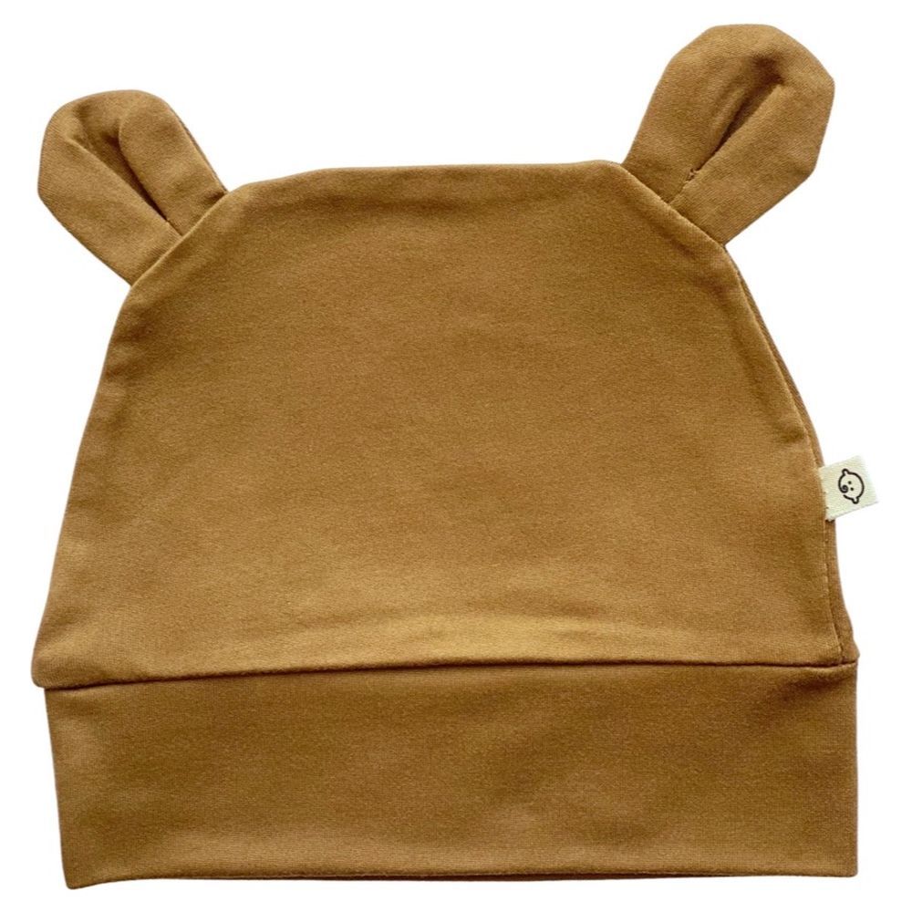 Baby Boss - Organic Bamboo Swaddle & Beanie Set - Brown