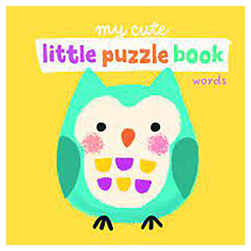 My Cute Little Puzzle Book - Words