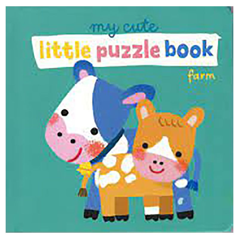 كتاب My Cute Little Puzzle Book - Farm