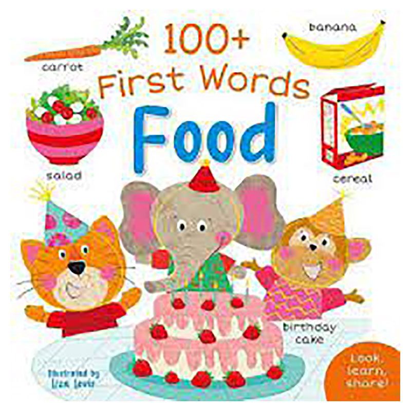 كتاب 100+ First Words Food