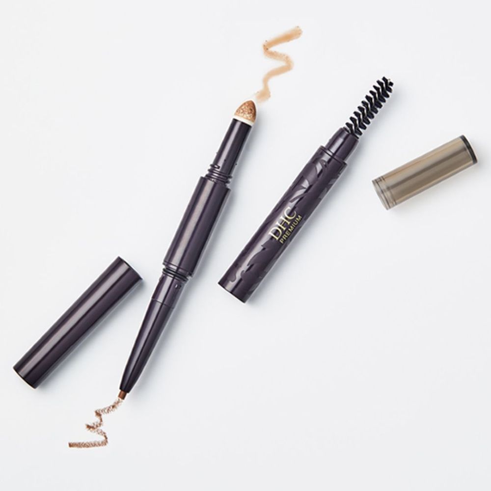 DHC - 3-in-1 Long-Lasting Eyebrow - Brown