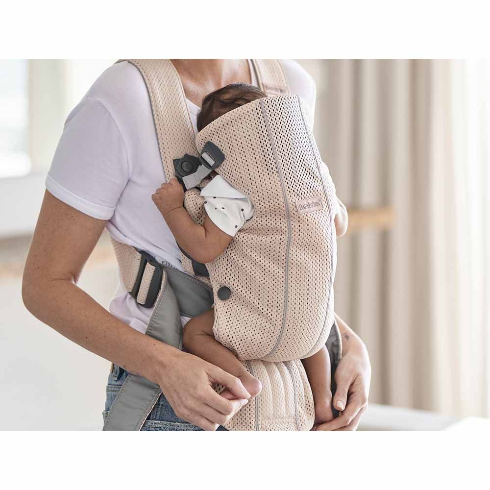 BabyBjorn - Mini Baby 3D Mesh Carrier Mini - Pearly Pink