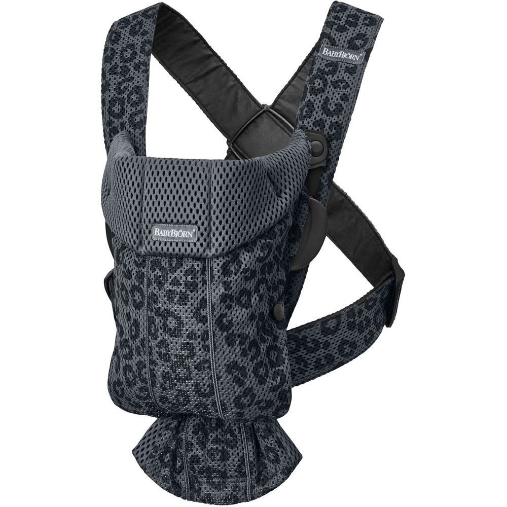 BabyBjorn - Mini Leopard Mini Baby Carrier - Anthracite