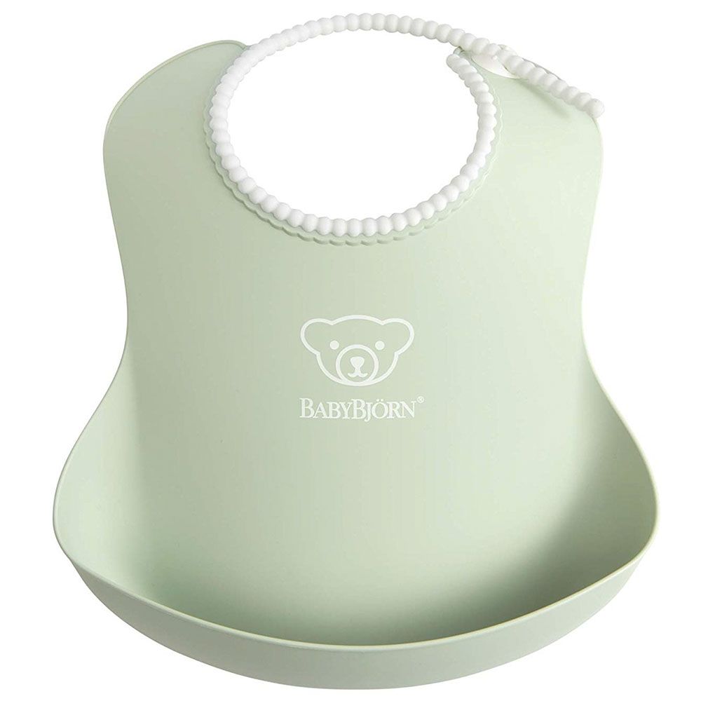 BABYBJORN - Baby Bib - Powder Green