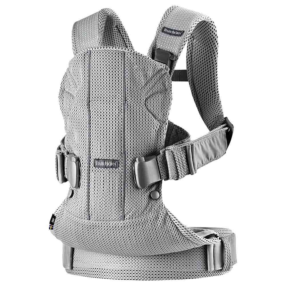 BABYBJORN - Baby 3D Mesh Carrier One Air - Silver