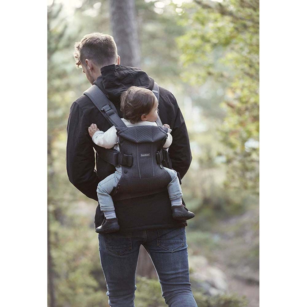 BABYBJORN - Baby 3D Mesh Carrier One Air - Anthracite