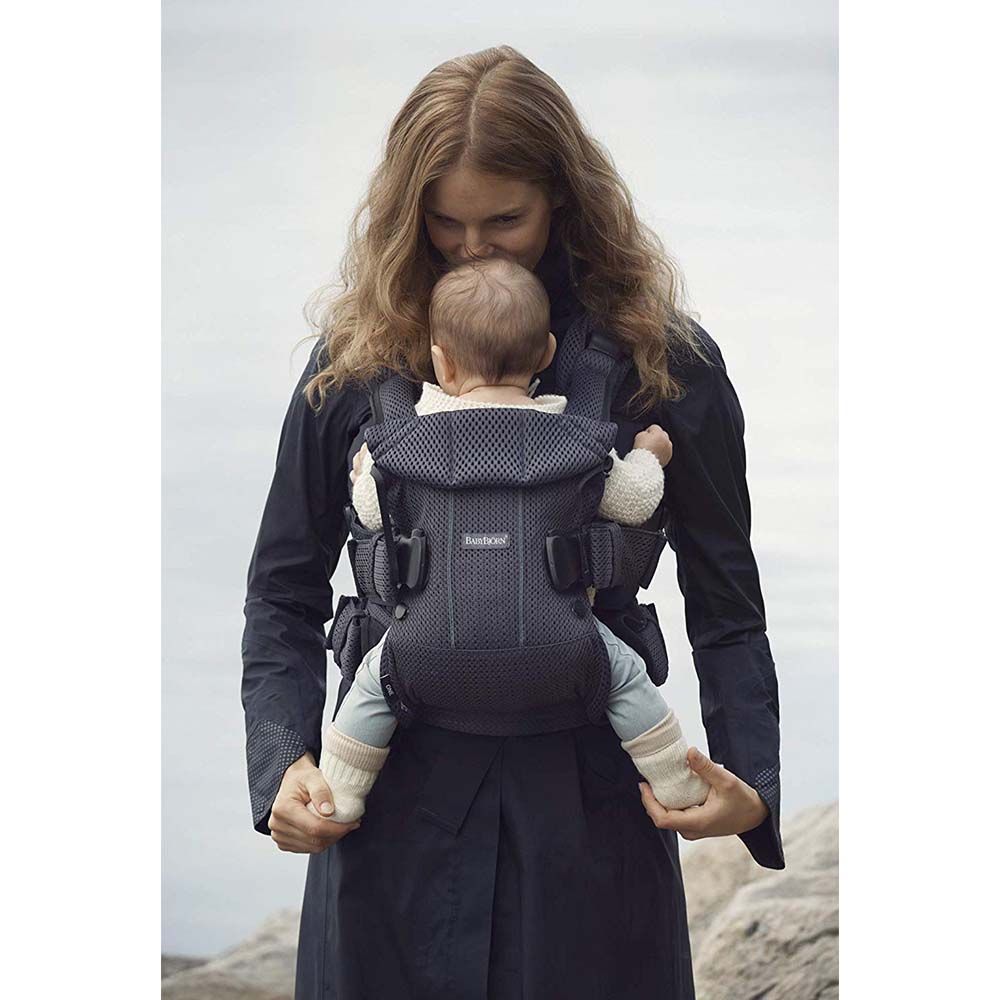 BABYBJORN - Baby 3D Mesh Carrier One Air - Anthracite