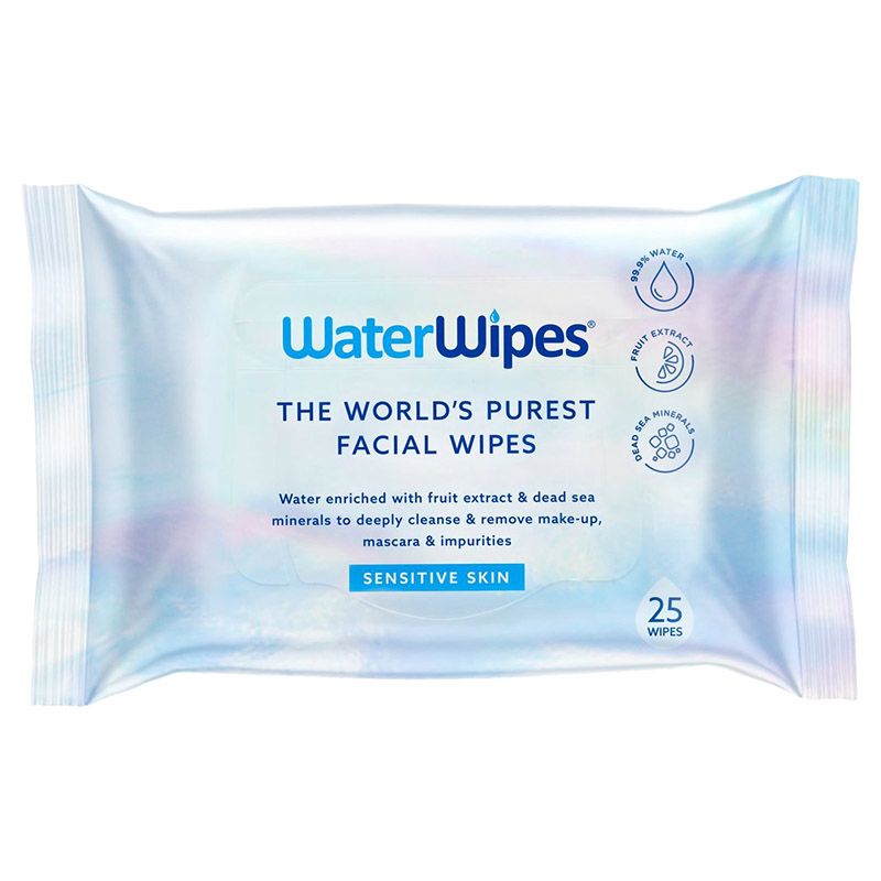 Water Wipes - Sensitive Facial Wipes 25's