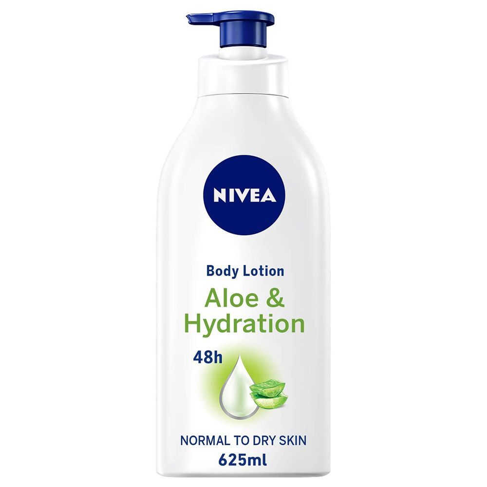 Nivea - Body Lotion Aloe & Hydration For Normal Skin 625ml