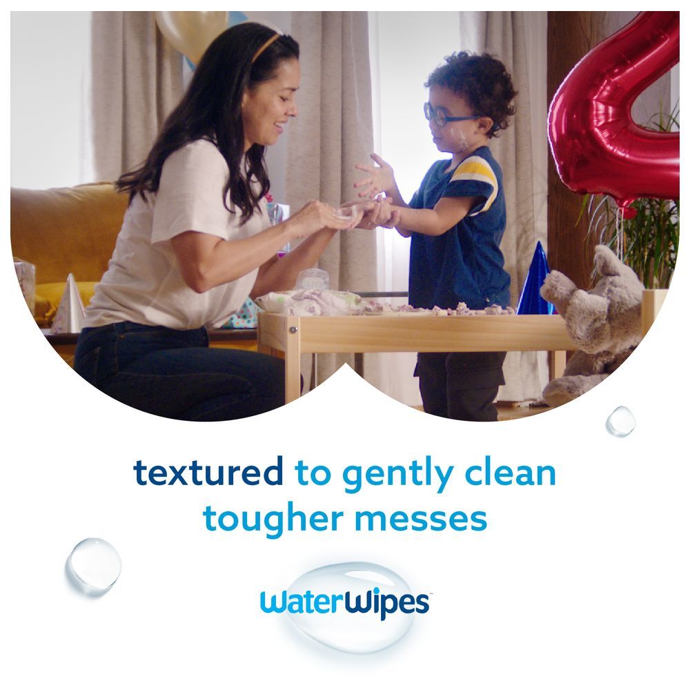 Waterwipes - Plastic Free Baby & Toddler Wet Wipes - 60pcs