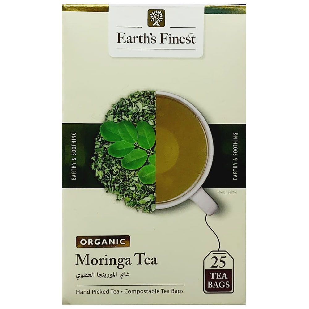 Earth's Finest - Organic Moringa Original Tea 25 Tea Bags