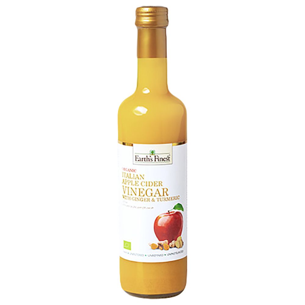 Earth's Finest - Organic Ginger Turmeric Apple Cider Vinegar