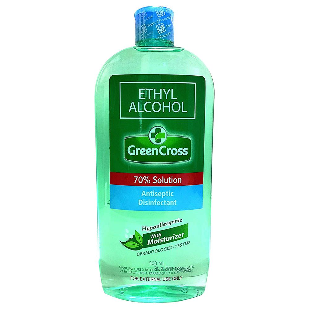 Green Cross - 70% Ethyl Alcohol Disinfectant 500ml