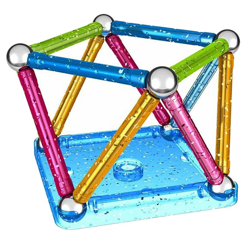 Geomag - Glitter Magnetic Construction Toy 30pcs