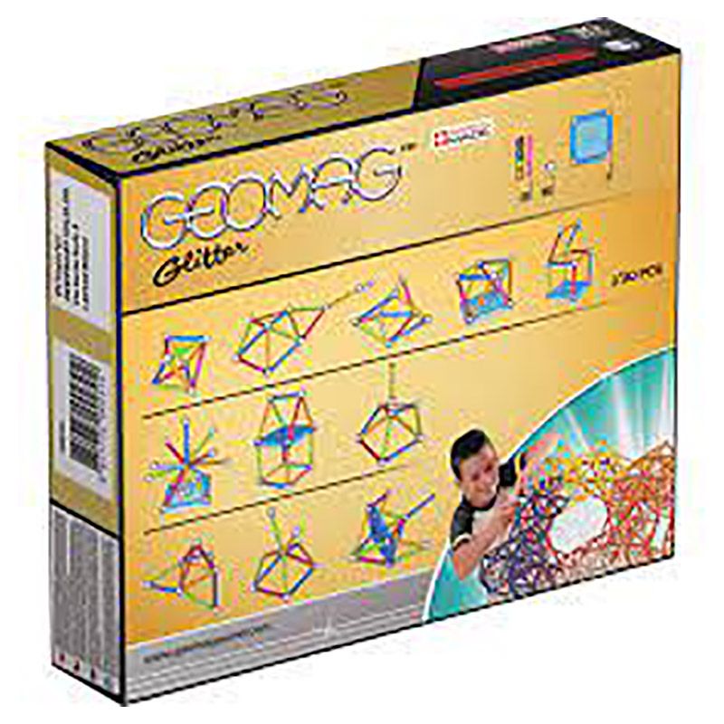 Geomag - Glitter Magnetic Construction Toy 30pcs