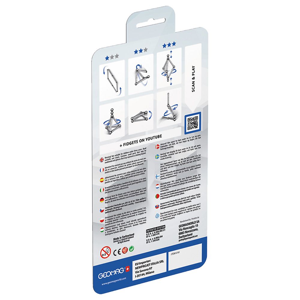 Geomag - Pro-L 020 - Fidget Blister 14pcs