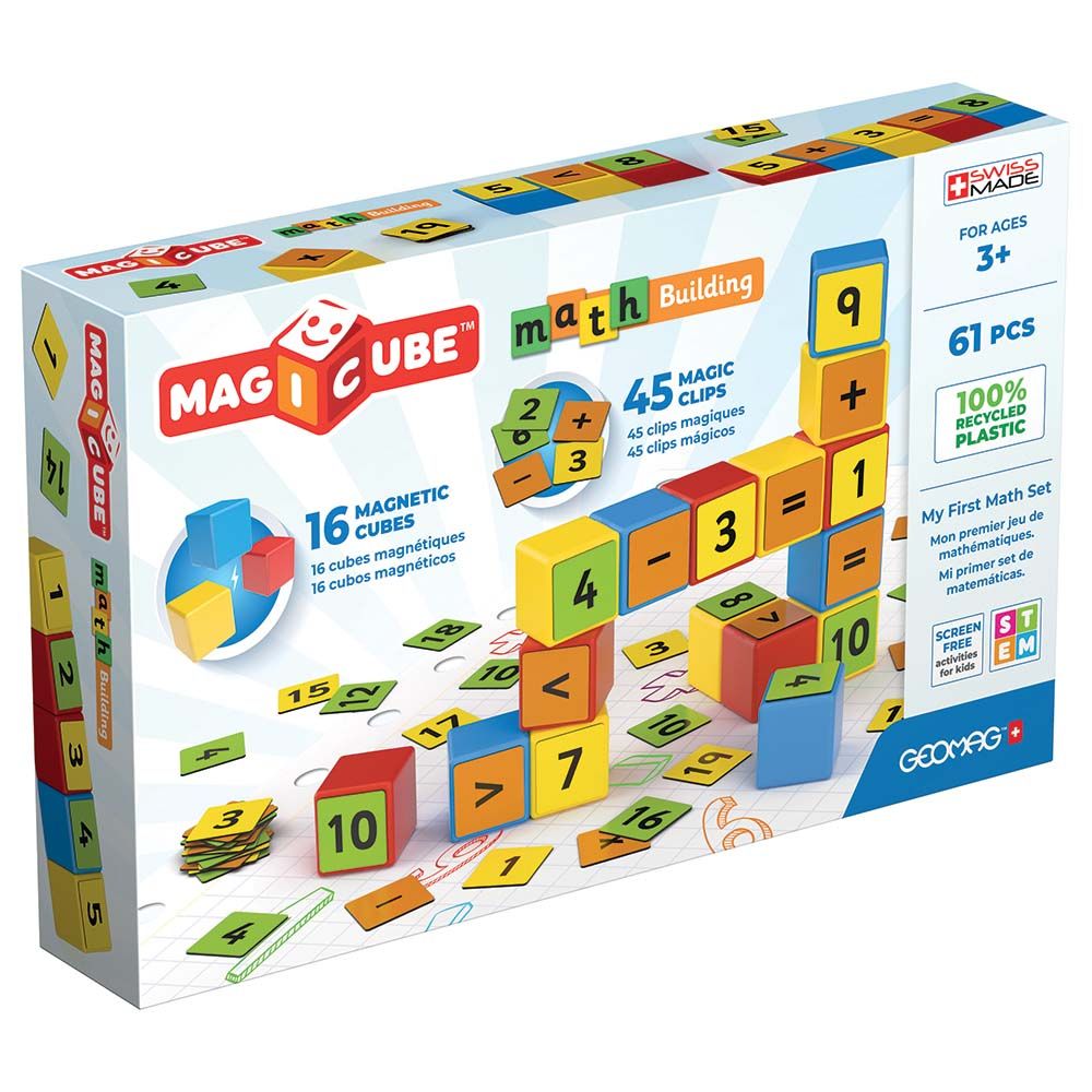 Geomag - Math Building Magicube 61pcs