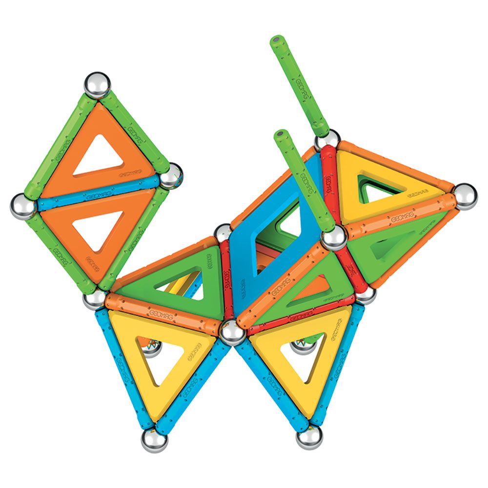جيوماج - مجموعة التركيب المغناطيسية - ألواح سوبركلر - 78 قطعة