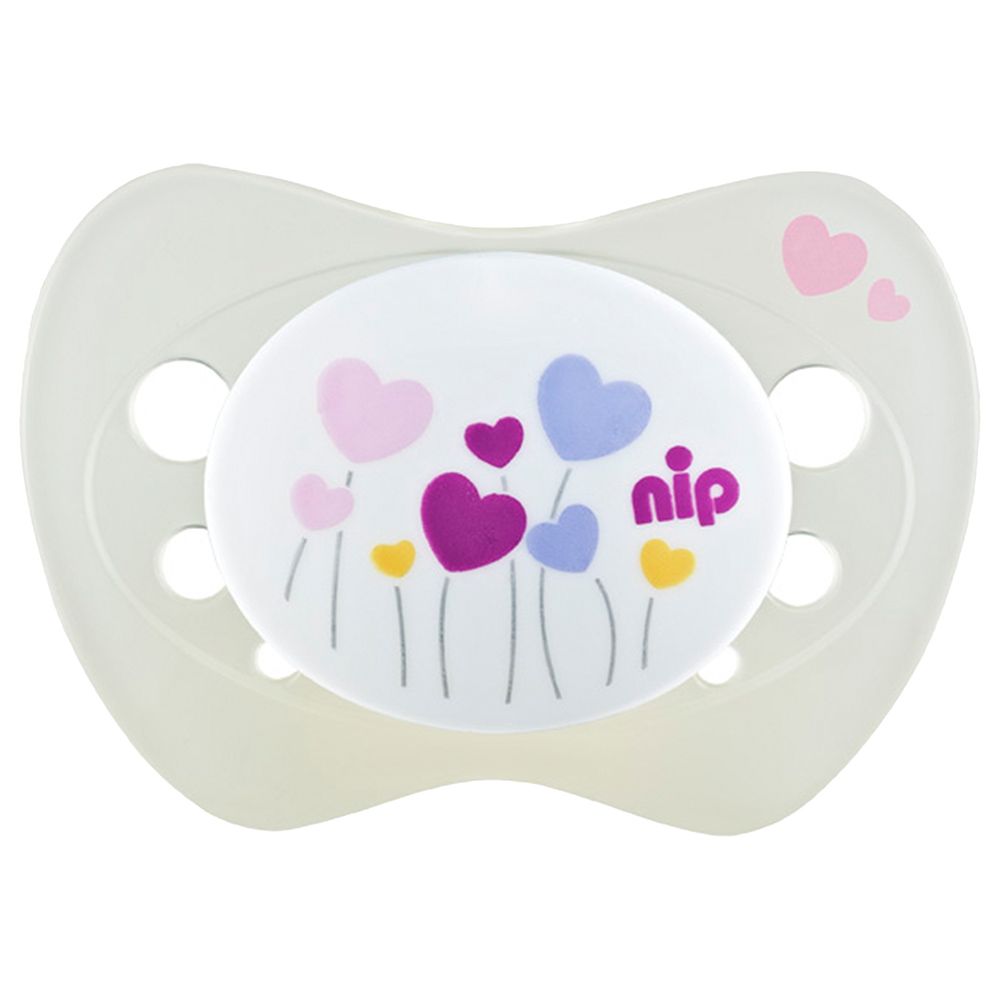 Nip - Life Soothers 0-6m Pack of 2 - Pink Deer & Heartflower