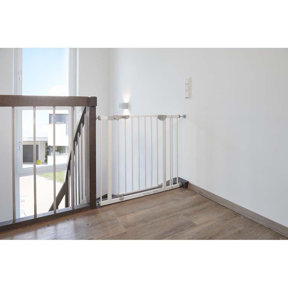 Hauck - Open'N Stop Safety Gate W/ 9 cm Extension - White