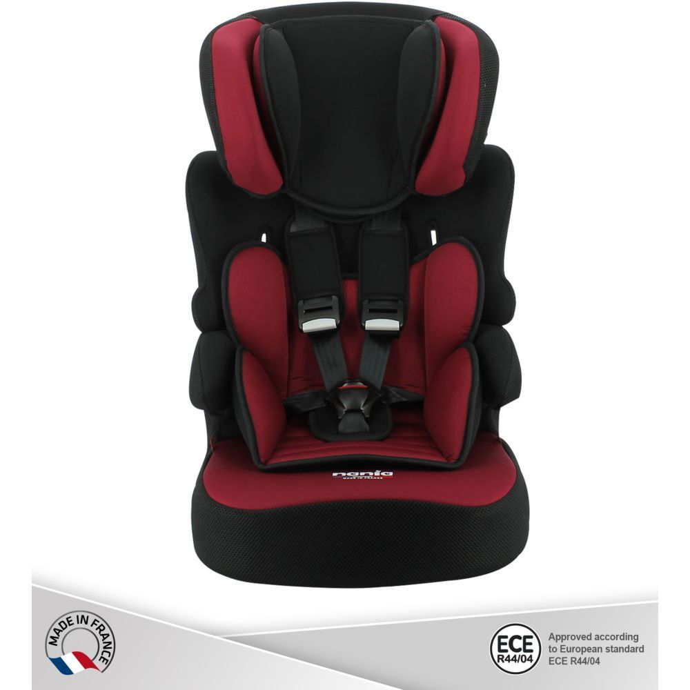 NANIA - Beline Carseat For Group 1/2/3 - Bordeau