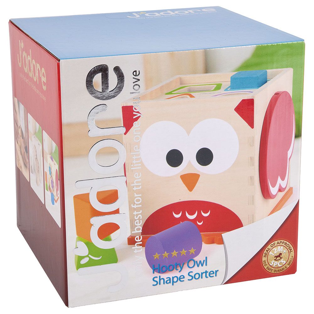 J'adore - Hooty Owl Shape Sorter