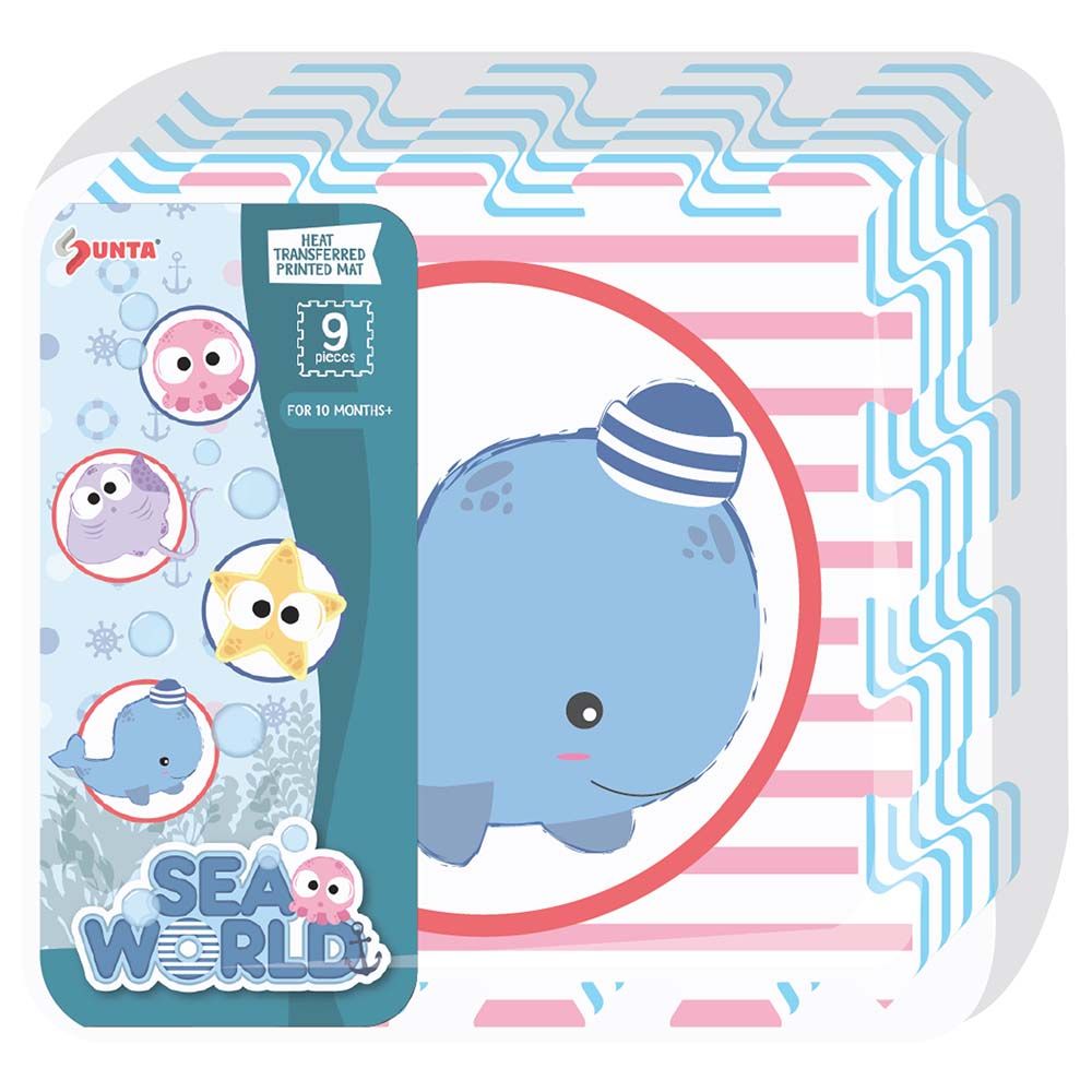 Sunta - Sea World Puzzle Mat 310 x 310 x 10mm - 9pc