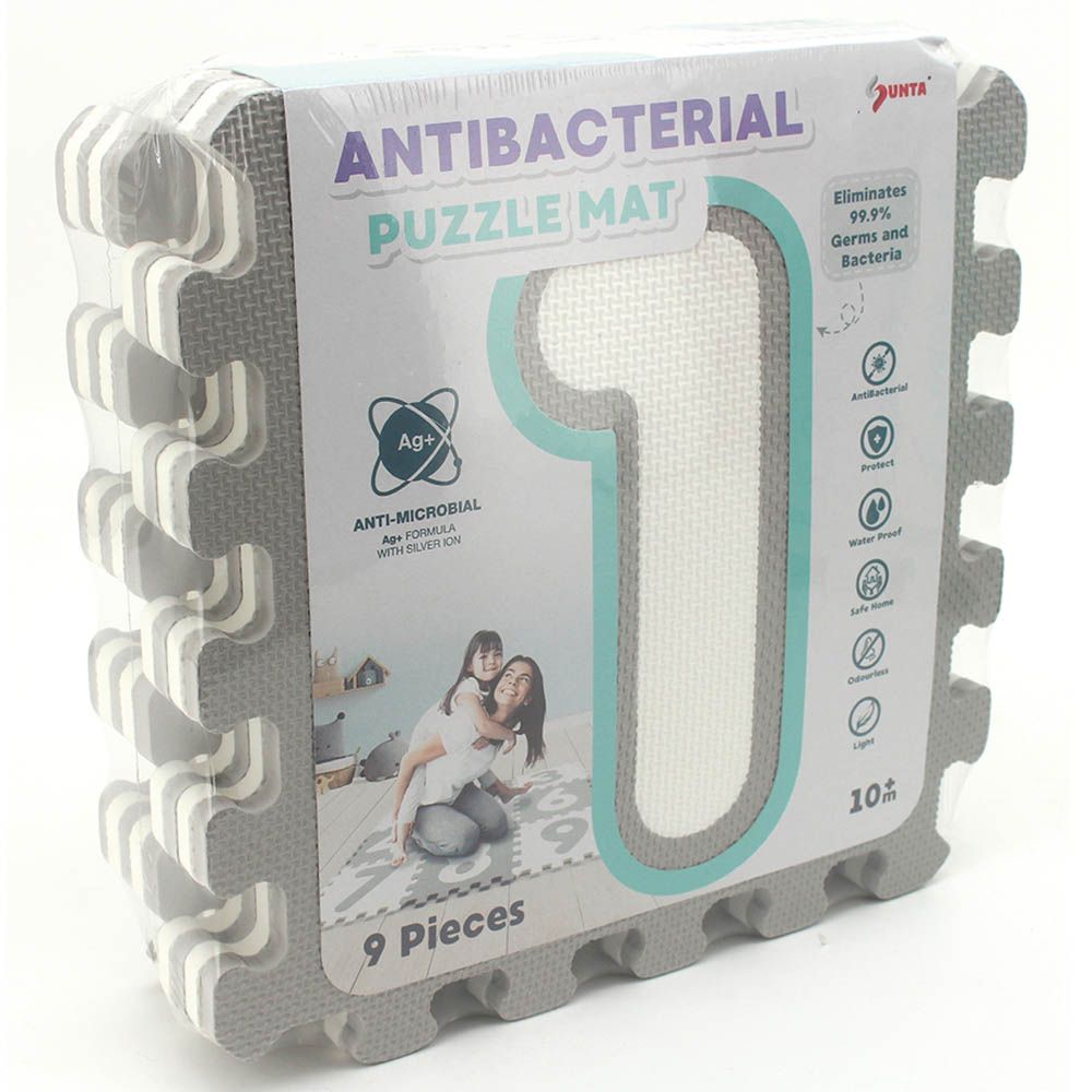 Sunta - Antibacterial Numbering Puzzle Mat - 9pc