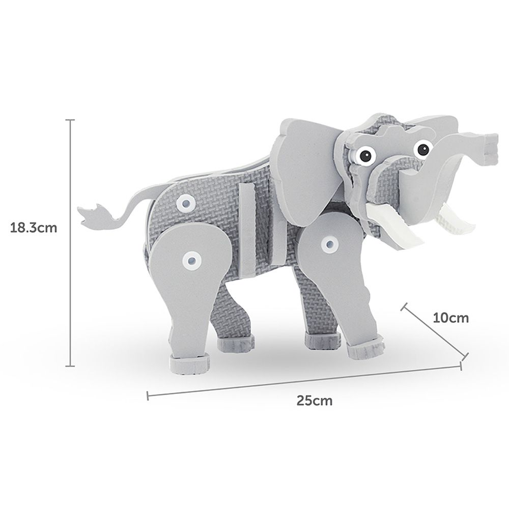 Sunta - DIY Play Foam Building Toy - Elephant