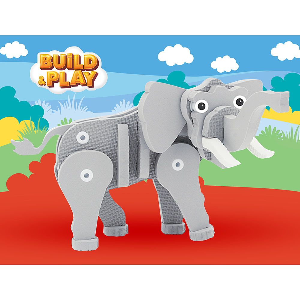 Sunta - DIY Play Foam Building Toy - Elephant