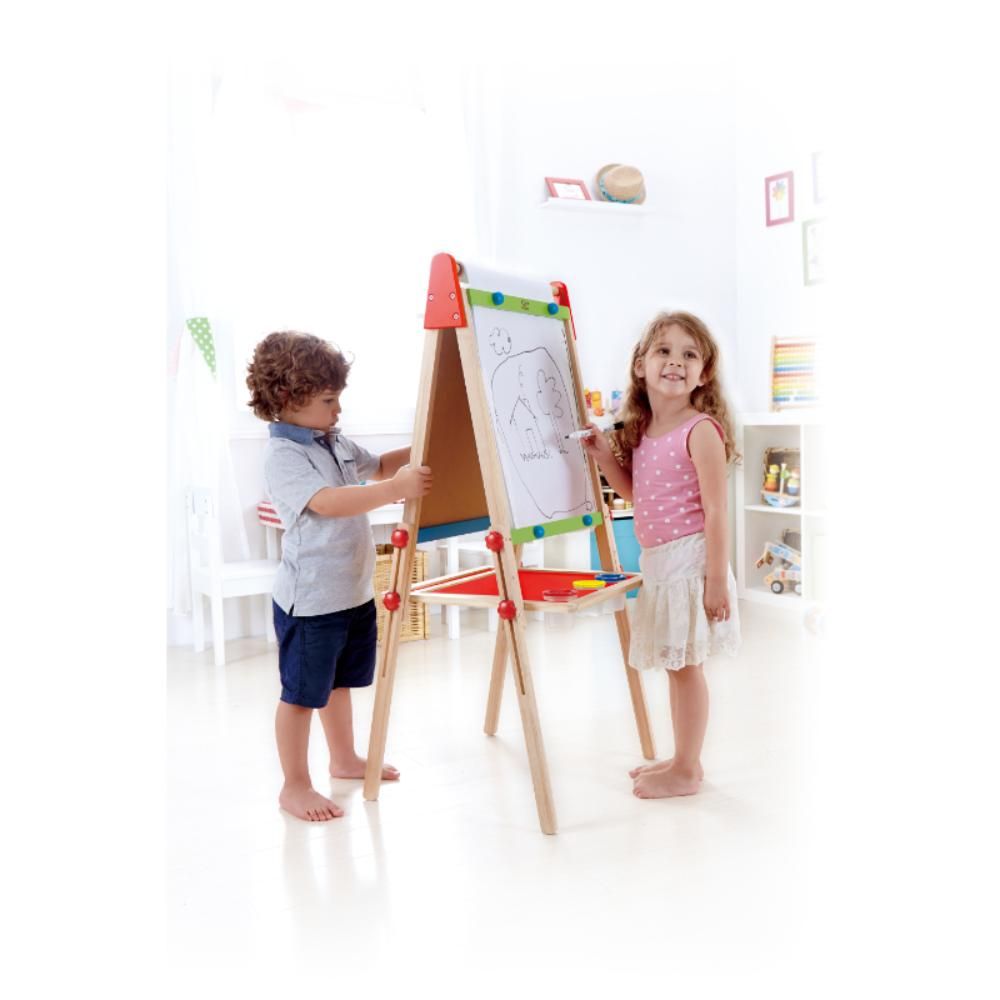 Hape - All-In-1 Easel W/ Magnetic Alphabet (Exclusive)