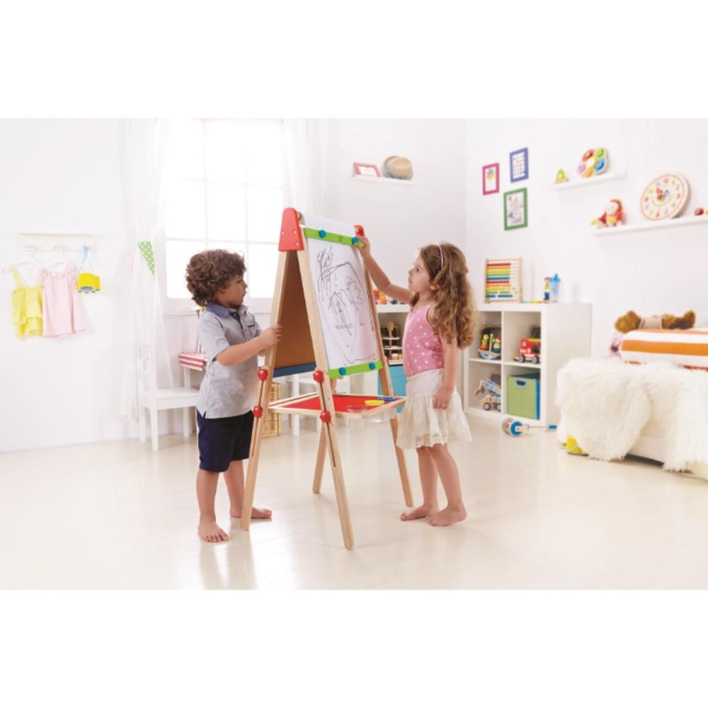 Hape - All-In-1 Easel W/ Magnetic Alphabet (Exclusive)