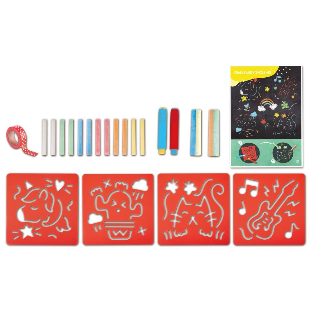 Hape - Arts and Craft Draw & Paint Activity Kit - 2 Sets 