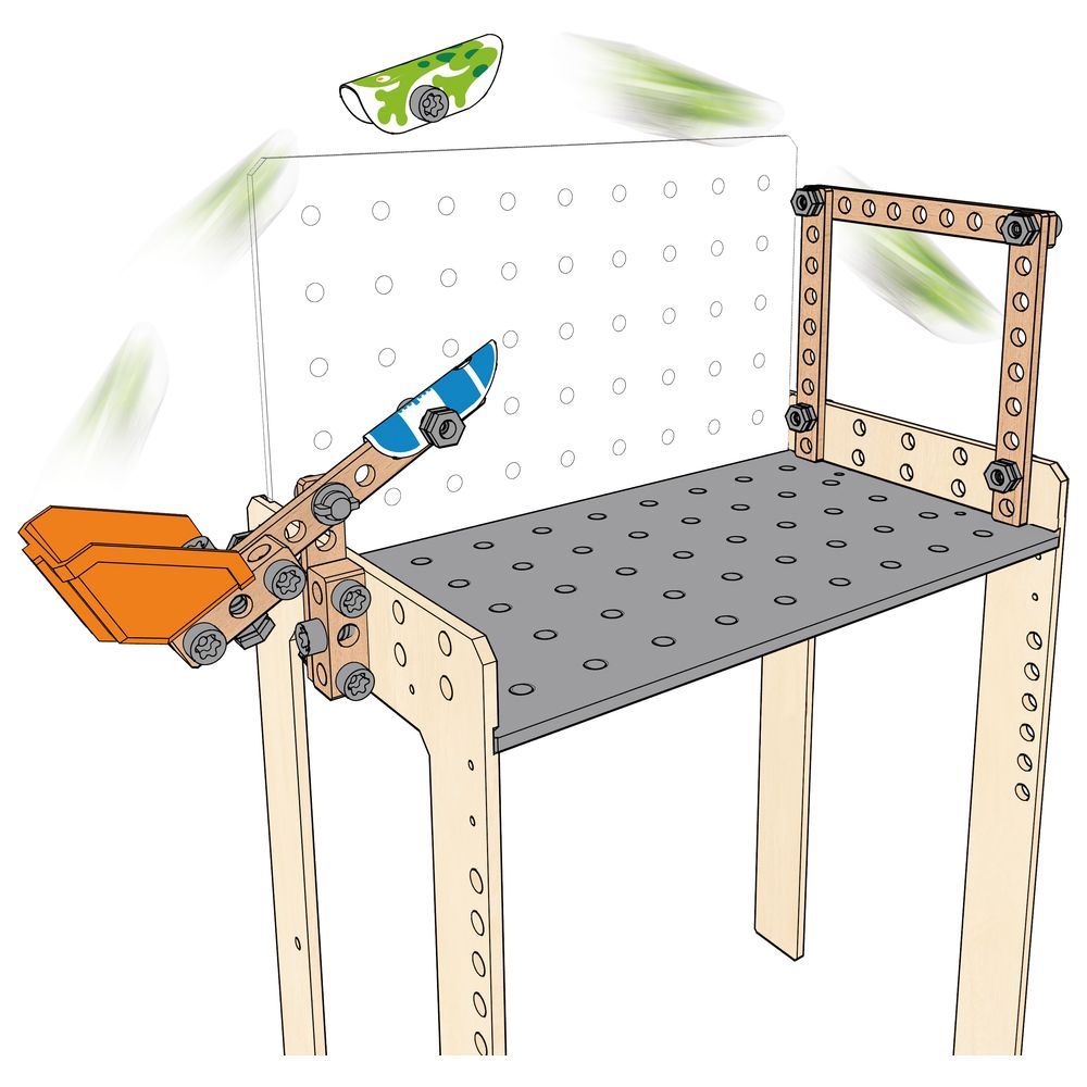 Hape - Junior Inventor Deluxe Science Workbench w/ Tool Belt Set