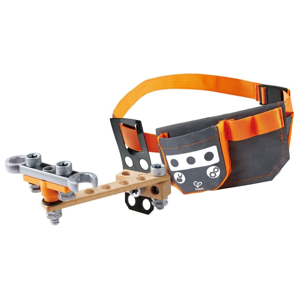 Hape - Junior Inventor Scientific Workbench and Tool Belt Set 