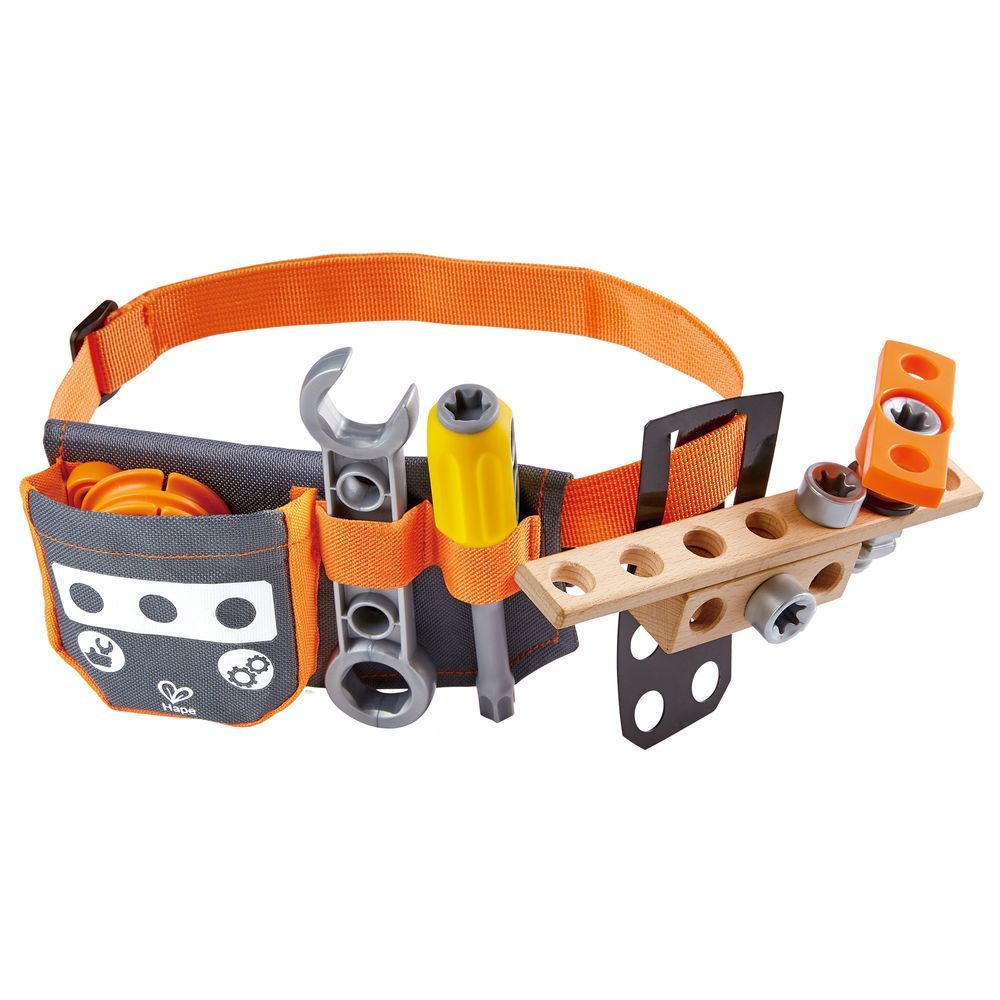 Hape - Junior Inventor Science Experiment Toolbox w/ Tool Belt