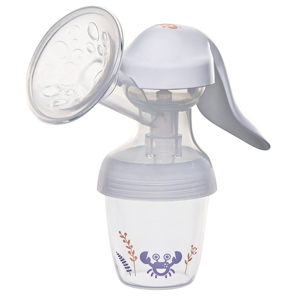 Nip - All-in-One Manual Breast Pump & Nipple Shield - L - 2pcs