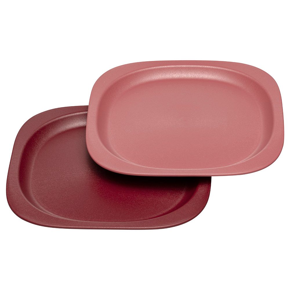 Nip - Eco-Friendly Mealtime Essentials Set - Red - 9pcs