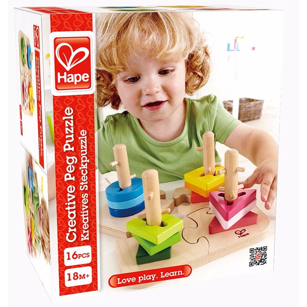 Hape Creative Peg Puzzle