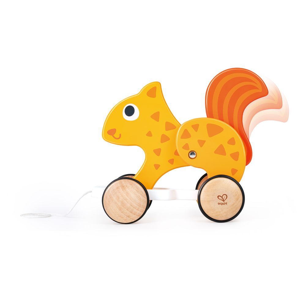 Hape - Squirrel Pull Along Toy