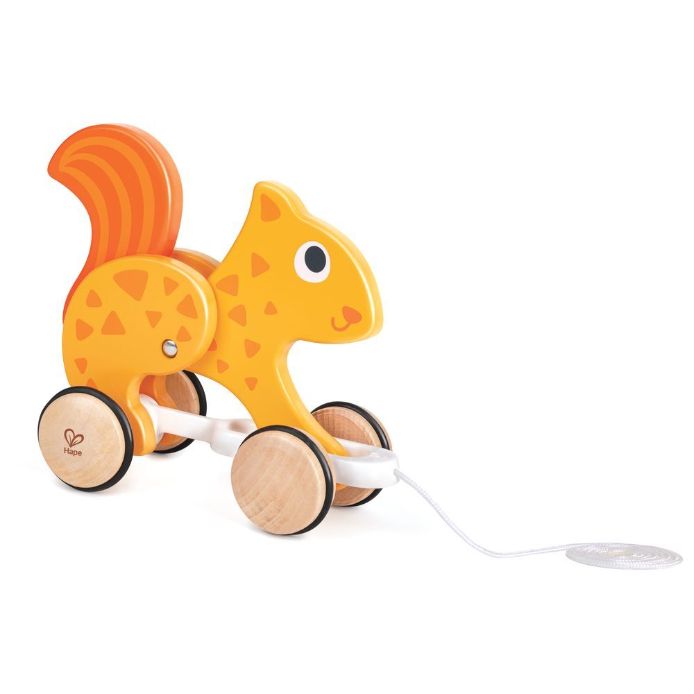 Hape - Squirrel Pull Along Toy