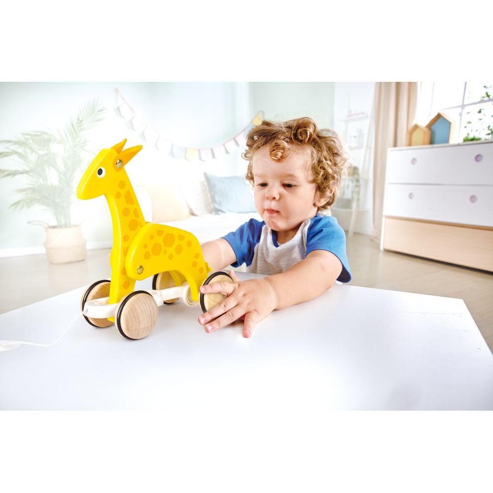 Hape - Giraffe Pull Along Toy