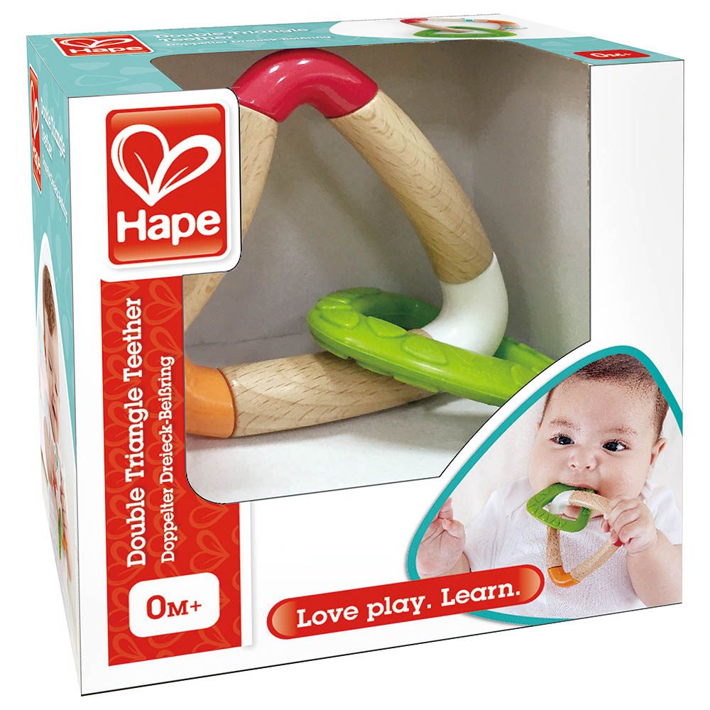 Hape - Double Triangle Teether