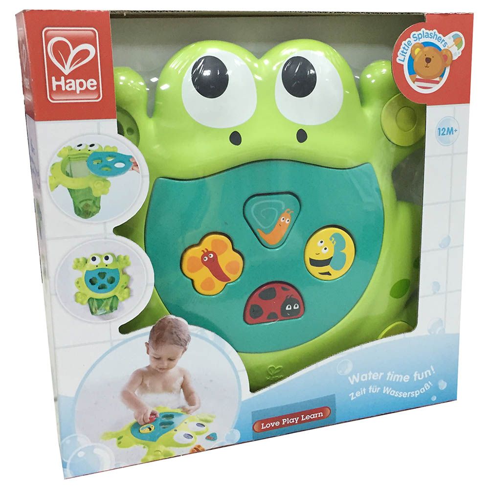 Hape - Feed-Me Bath Frog