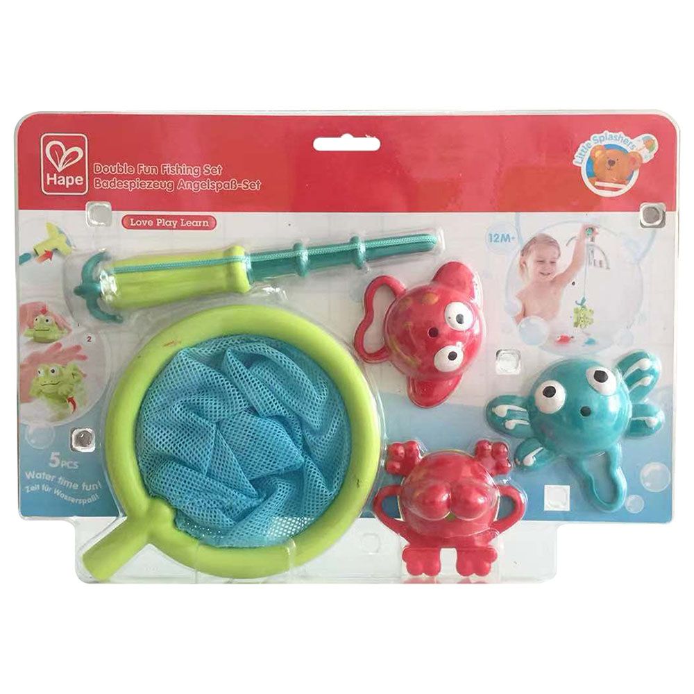 Hape - Double Fun Fishing Set